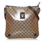 Gucci GG Crystal Abbey Crossbody Bag (SHG-32749)
