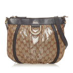 Gucci GG Crystal Abbey D-Ring Crossbody Bag (SHG-27543)