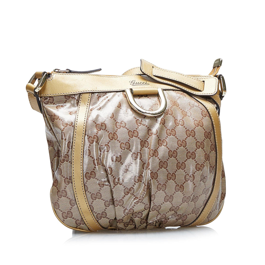 Gucci GG Crystal Abbey D-Ring Crossbody (SHG-t8w0Dr)