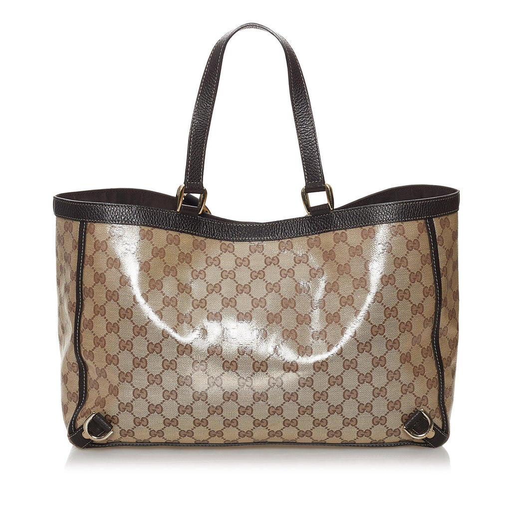 Gucci GG Crystal Abbey D-Ring Tote Bag (SHG-29743)