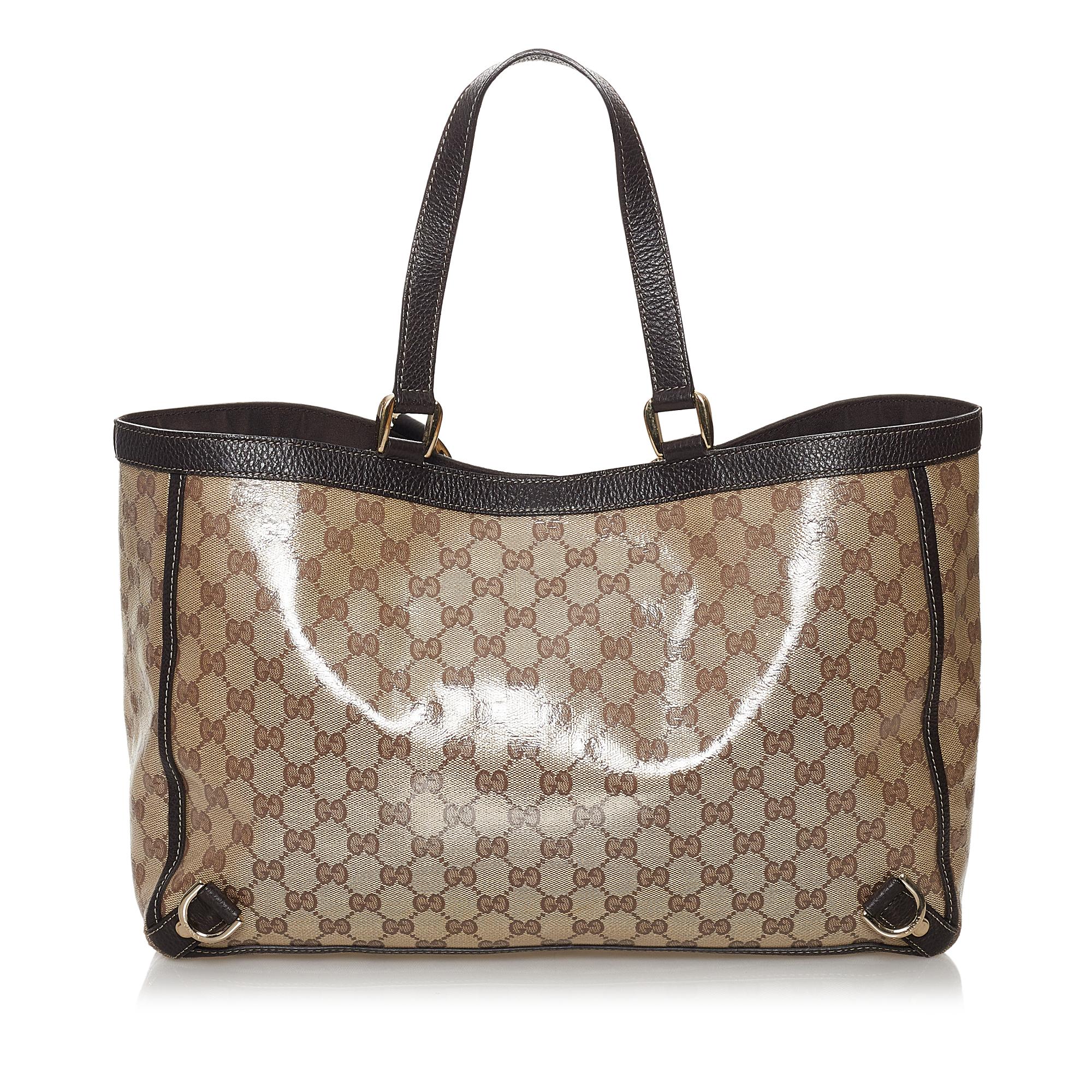 Gucci GG Crystal Abbey D-Ring Tote Bag (SHG-29743)