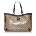 Gucci GG Crystal Abbey D-Ring Tote Bag (SHG-29743)
