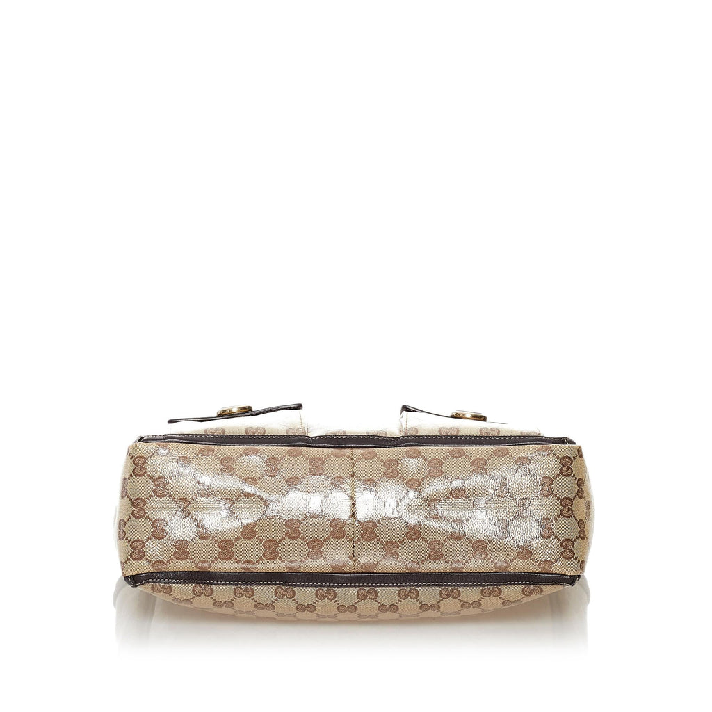 Gucci GG Crystal Abbey D Ring Tote Bag (SHG-31383)