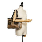 Gucci GG Crystal Abbey D Ring Tote Bag (SHG-31383)