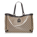 Gucci GG Crystal Abbey D-Ring Tote Bag (SHG-32323)