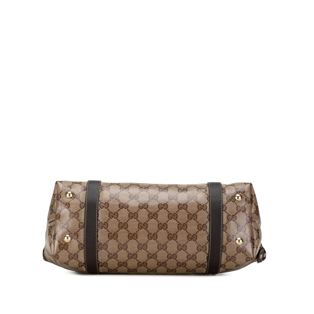 Gucci GG Crystal Abbey D Ring Tote (SHG-boT90S)