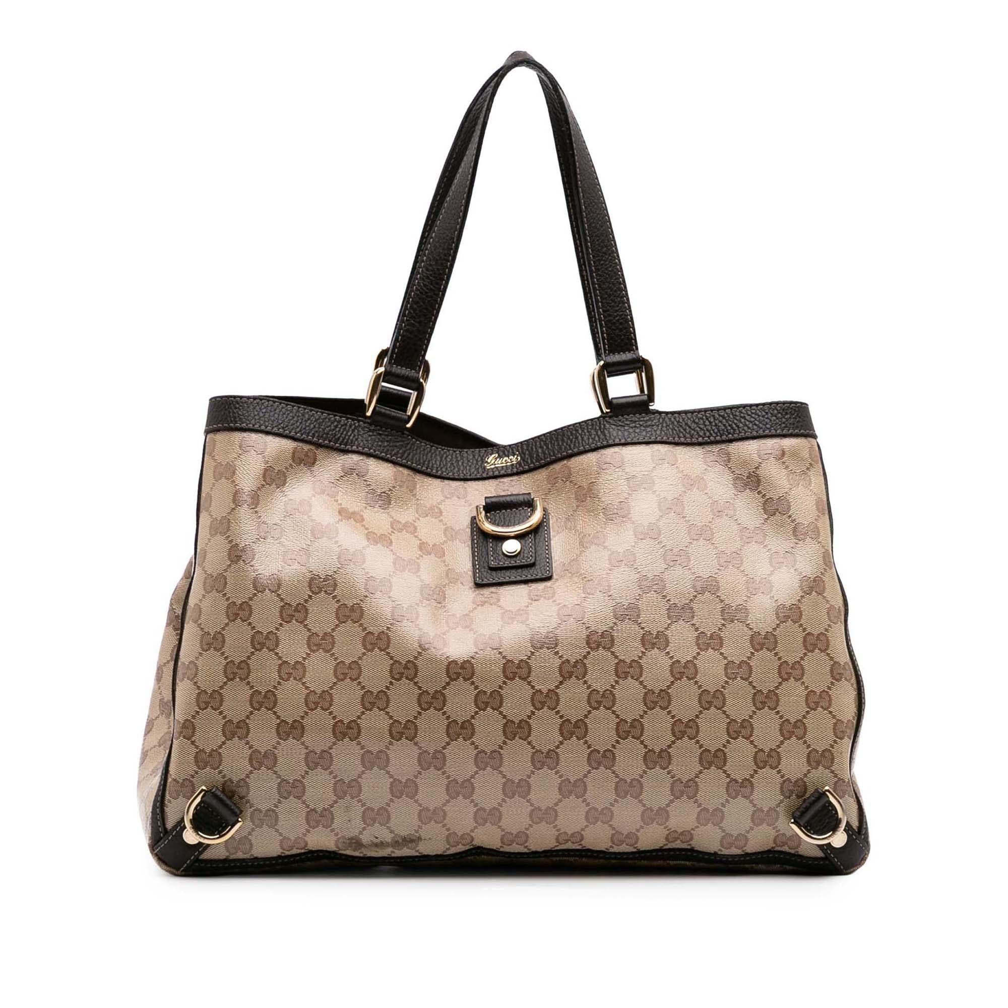 Gucci GG Crystal Abbey D Ring Tote