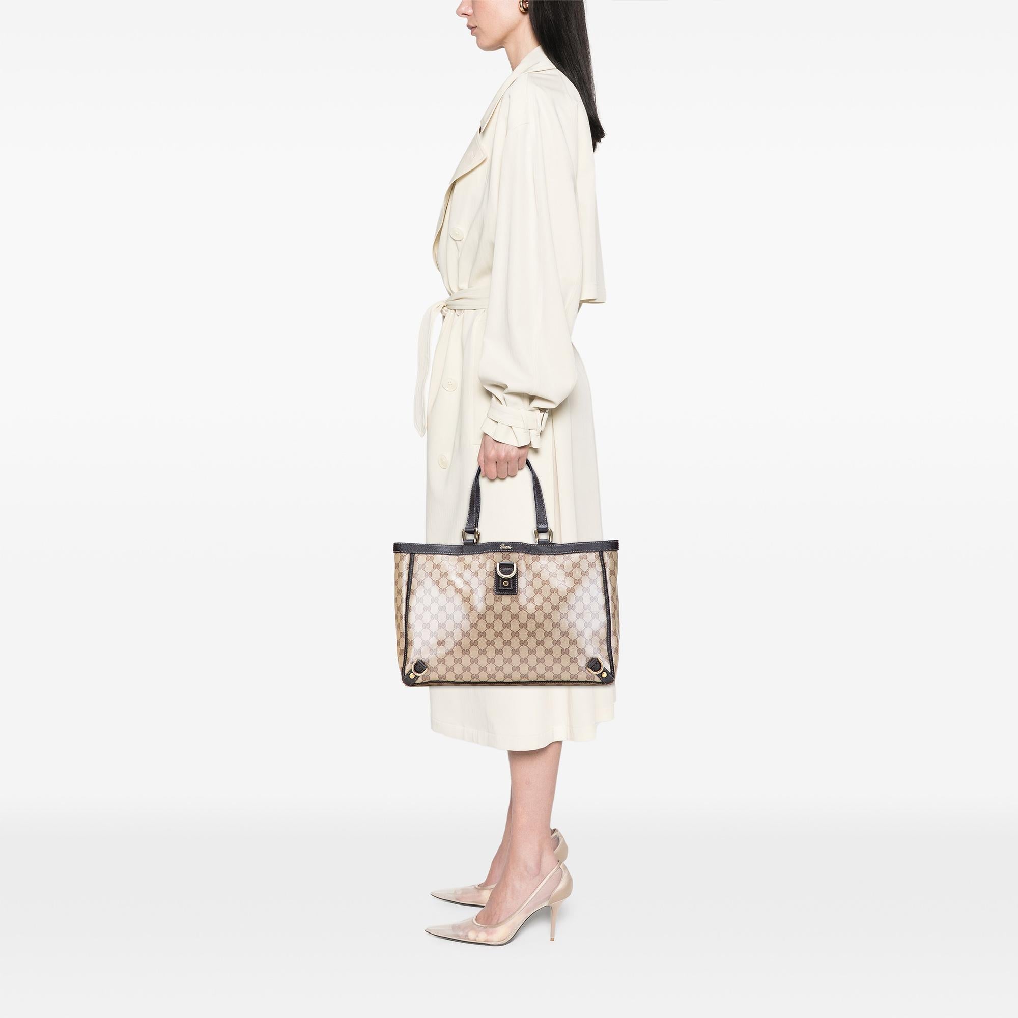 Gucci GG Crystal Abbey D Ring Tote