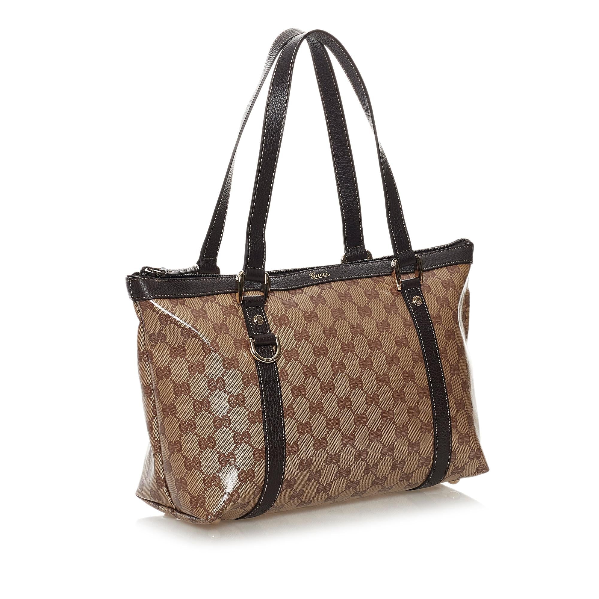 Gucci GG Crystal Abbey Handbag (SHG-33036)