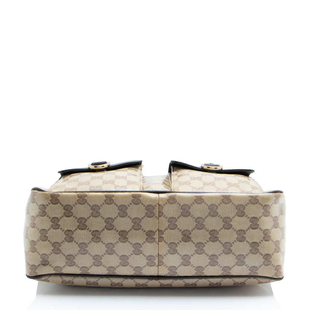 Gucci GG Crystal Abbey Pocket Hobo