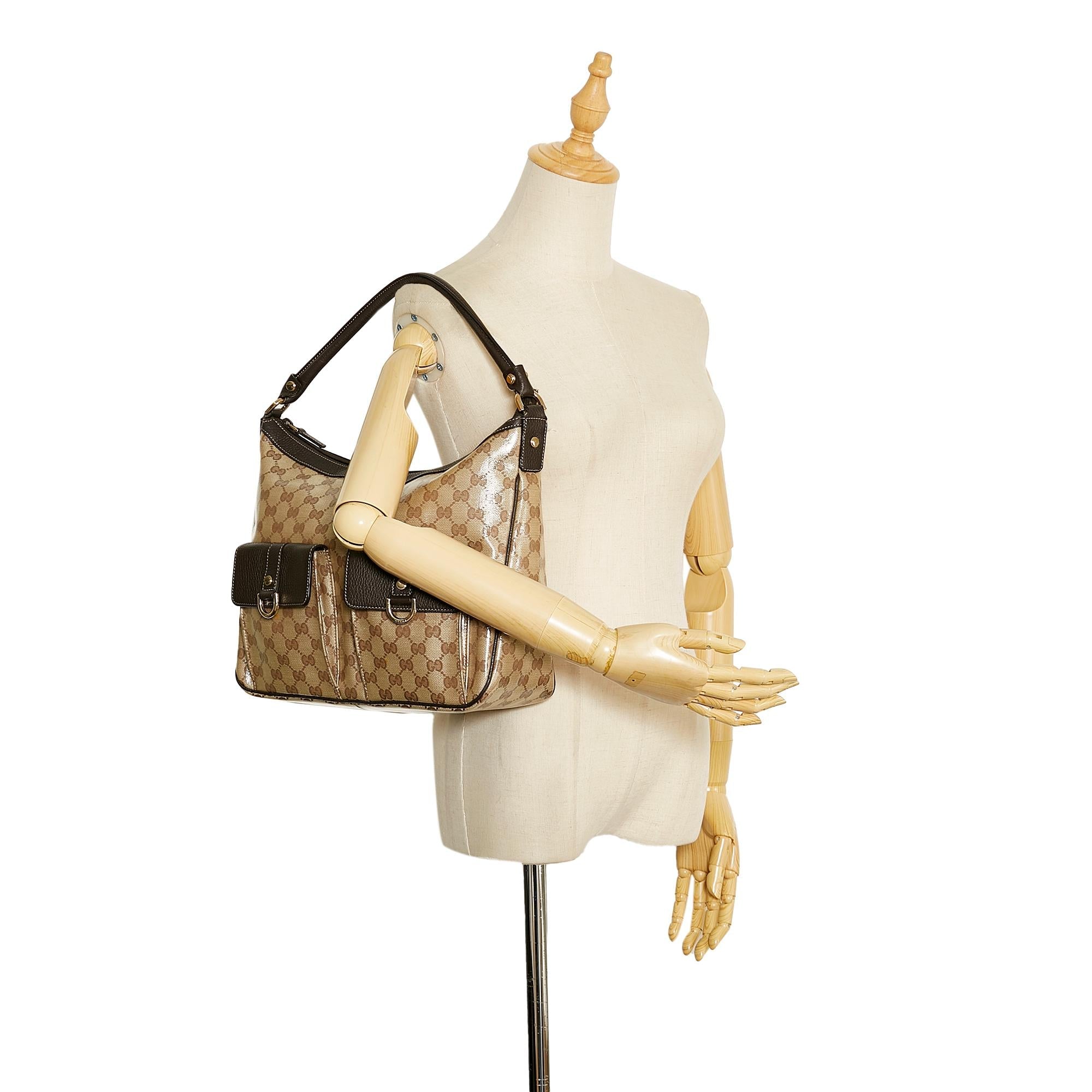 Gucci GG Crystal Abbey Shoulder Bag (SHG-1Bif4d)