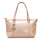 Gucci GG Crystal Abbey Tote Bag (SHG-13332)