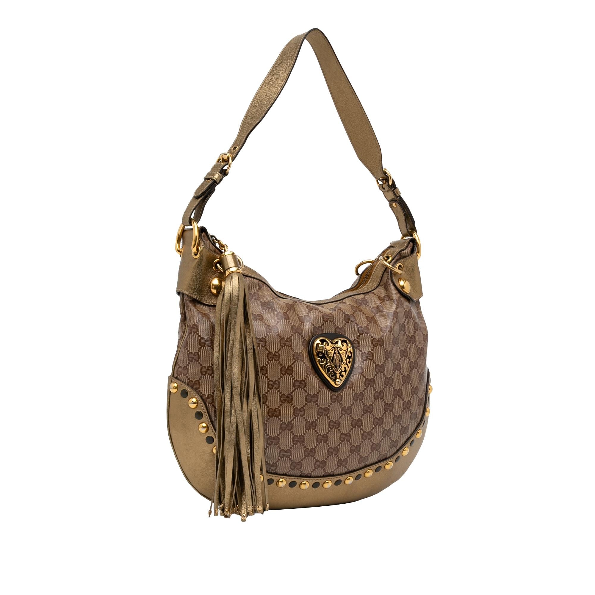 Gucci GG Crystal Babouska Heart (SHG-cylFYH)