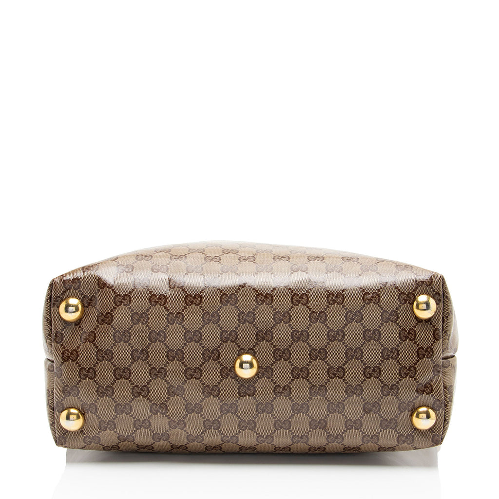 Gucci GG Crystal Babouska Medium Tote