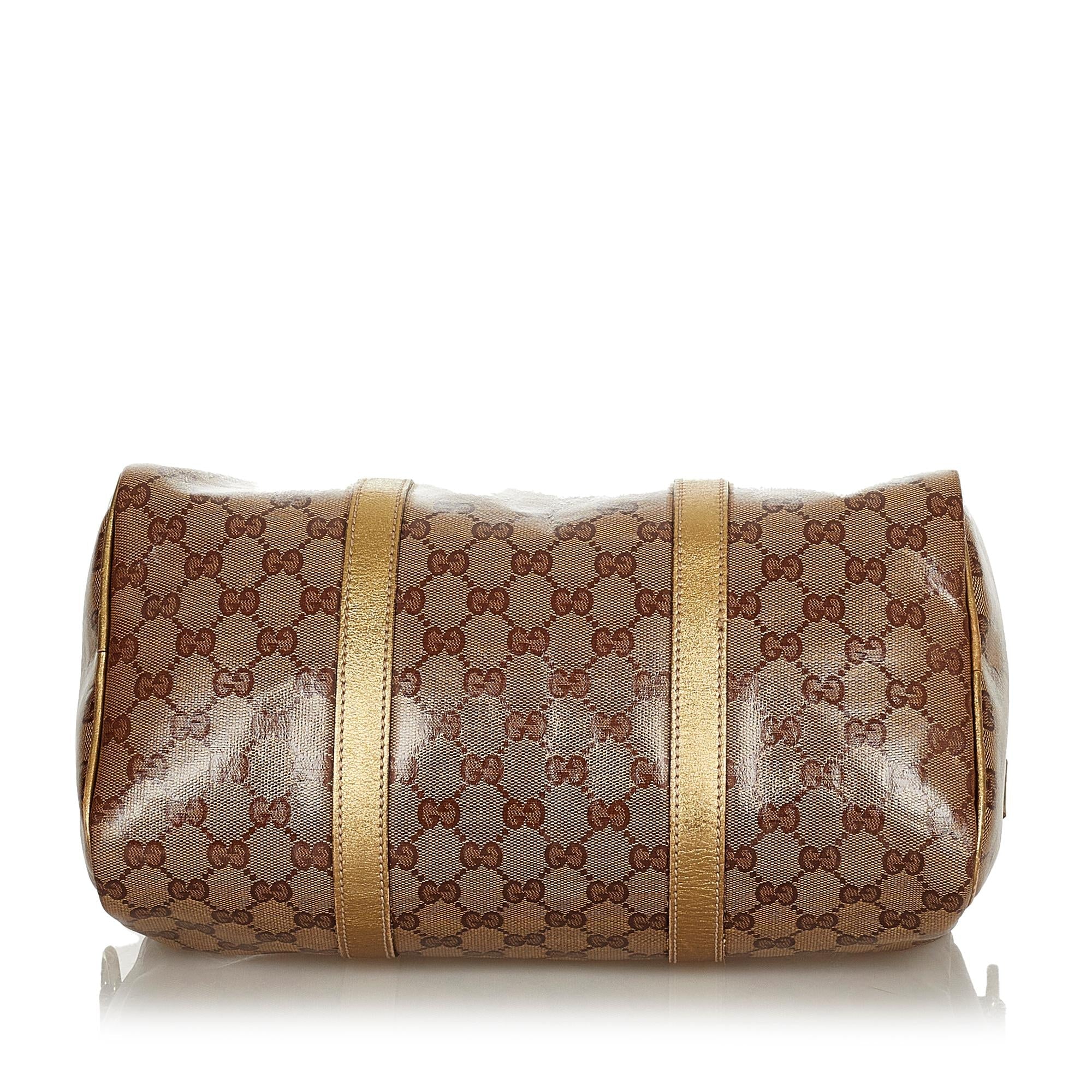 Gucci GG Crystal Boston Bag (SHG-24515)