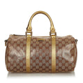 Gucci GG Crystal Boston Bag (SHG-24515)