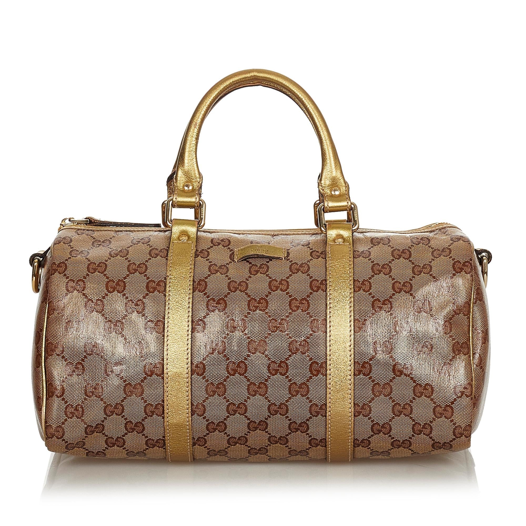 Gucci GG Crystal Boston Bag (SHG-24515)