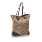 Gucci GG Crystal Charm Tote Bag (SHG-rqFJtK)