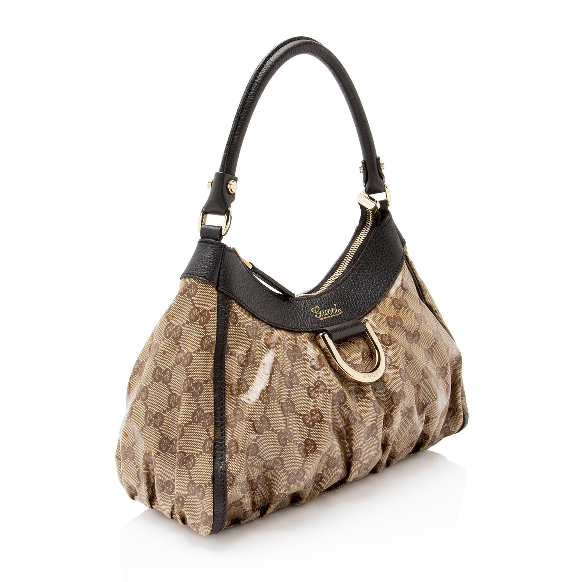 Gucci GG Crystal D Ring Small Hobo