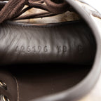 Gucci GG Crystal Leather Sneakers - Size 8 / 38