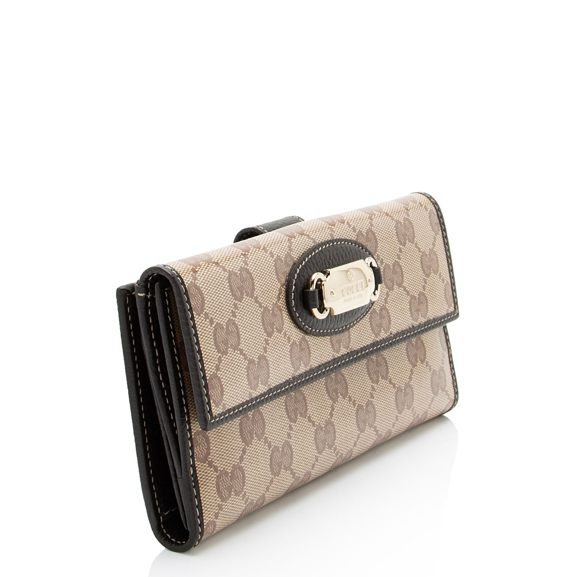 Gucci GG Crystal Logo Wallet