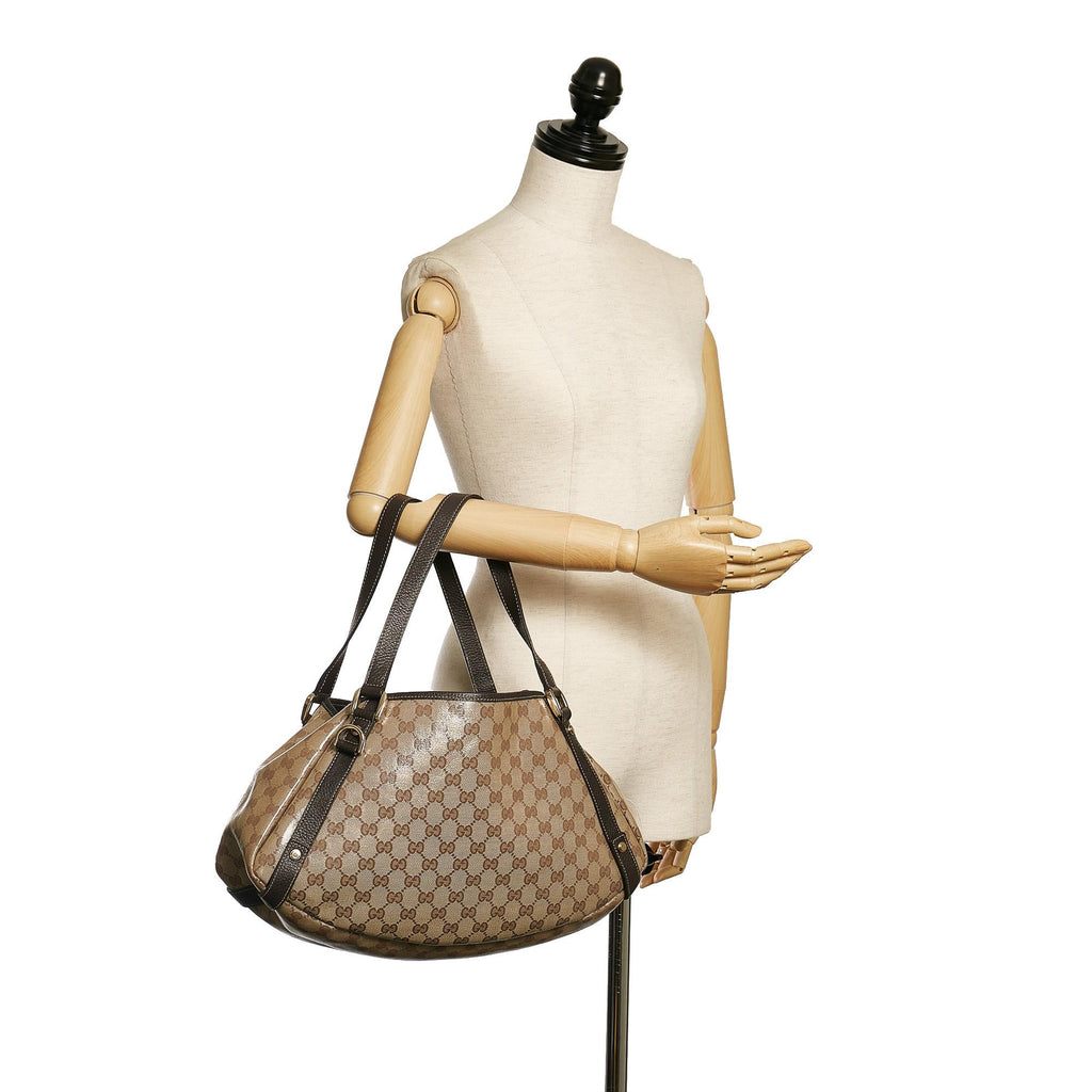 Gucci GG Crystal Pelham Tote Bag (SHG-34354)