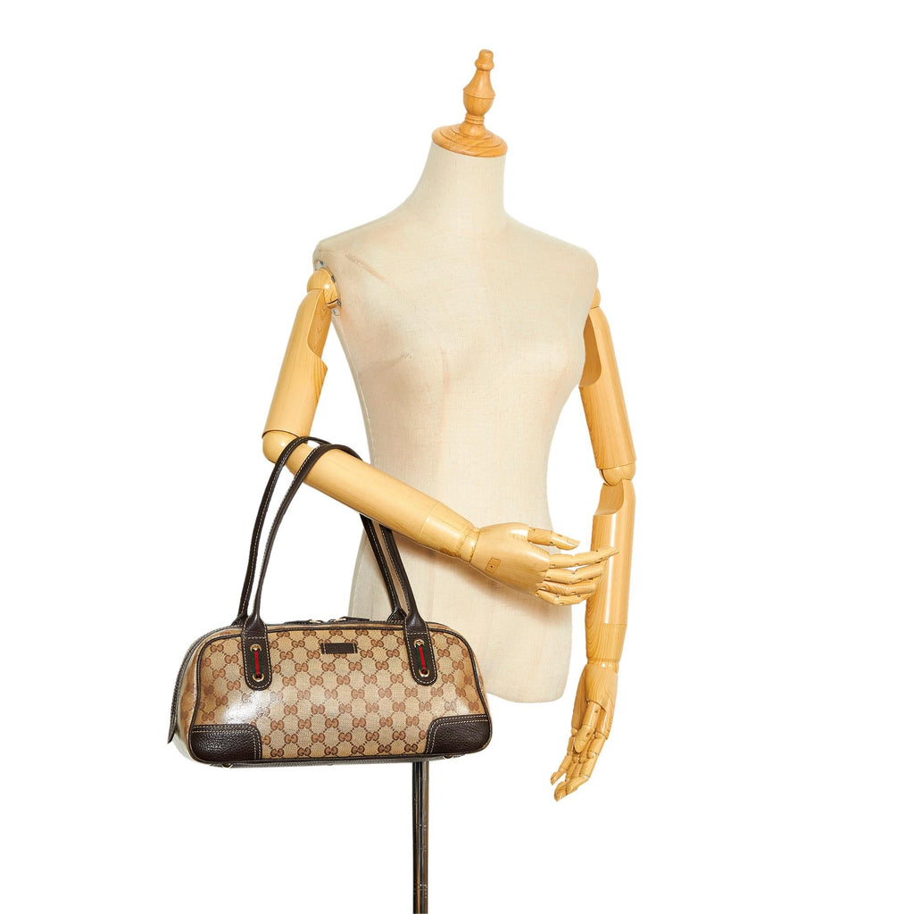 Gucci GG Crystal Princy Shoulder Bag (SHG-FCTAX6)