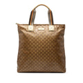 Gucci GG Crystal Vertical Web Tote
