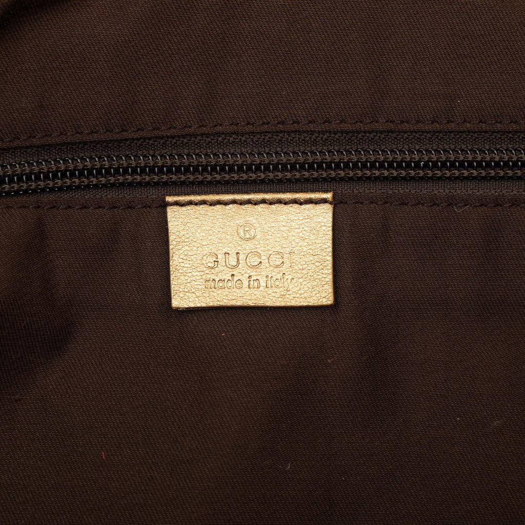 Gucci GG Crystal Vertical Web Tote