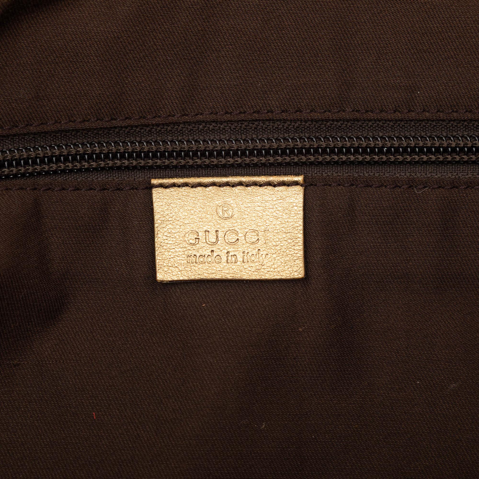 Gucci GG Crystal Vertical Web Tote