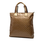 Gucci GG Crystal Vertical Web Tote