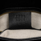 Gucci GG Debossed Leather Small Top Handle (SHF-hGmUB9)