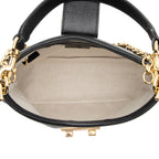 Gucci GG Debossed Leather Wonka Chain Shoulder Bag