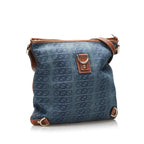 Gucci GG Denim Abbey D-Ring Crossbody Bag (SHG-37187)