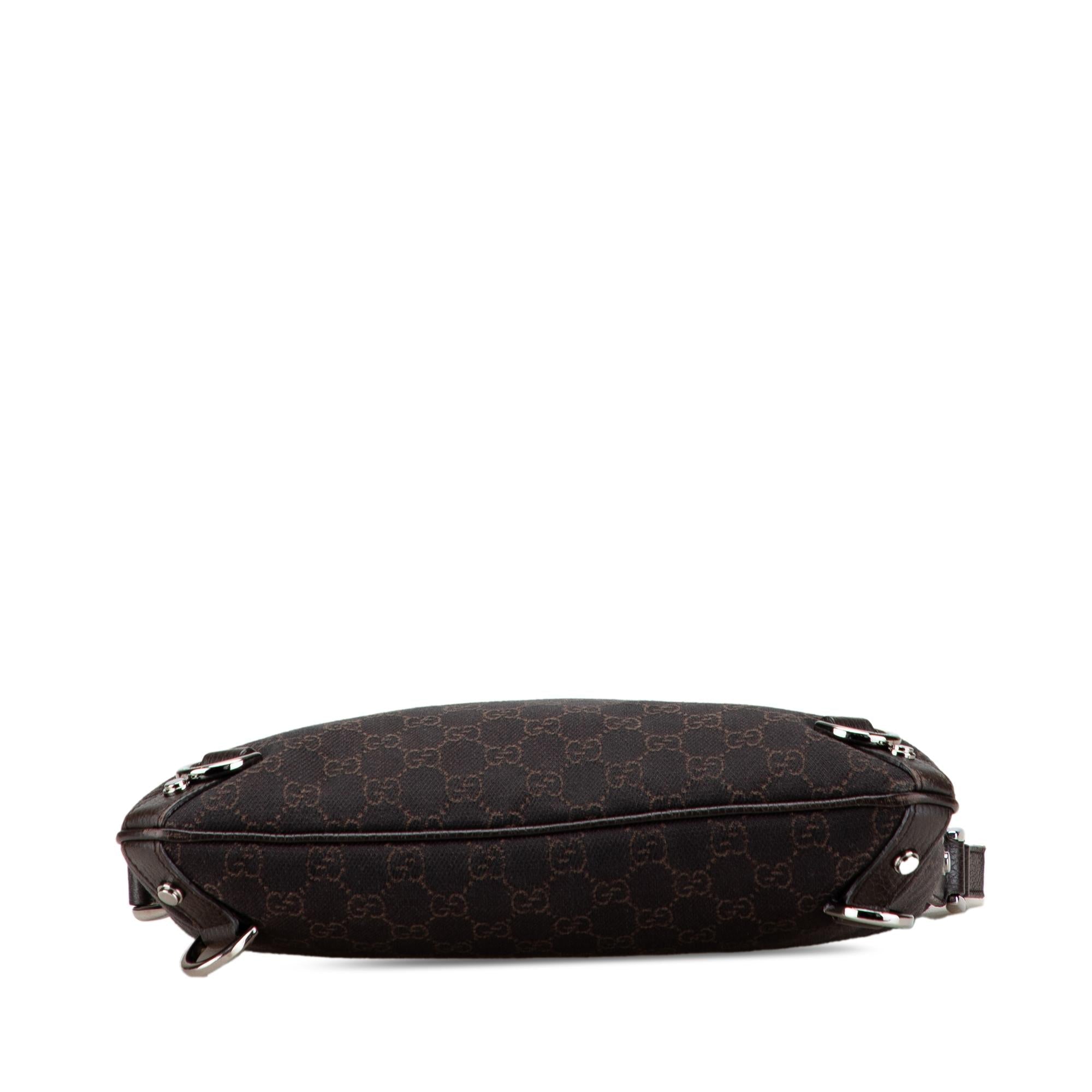 Gucci GG Denim Abbey D Ring Crossbody