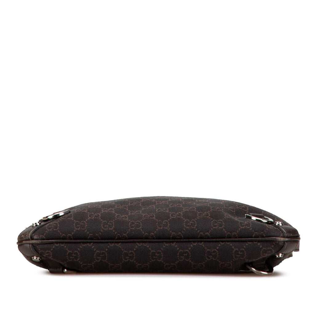 Gucci GG Denim Abbey D Ring Crossbody