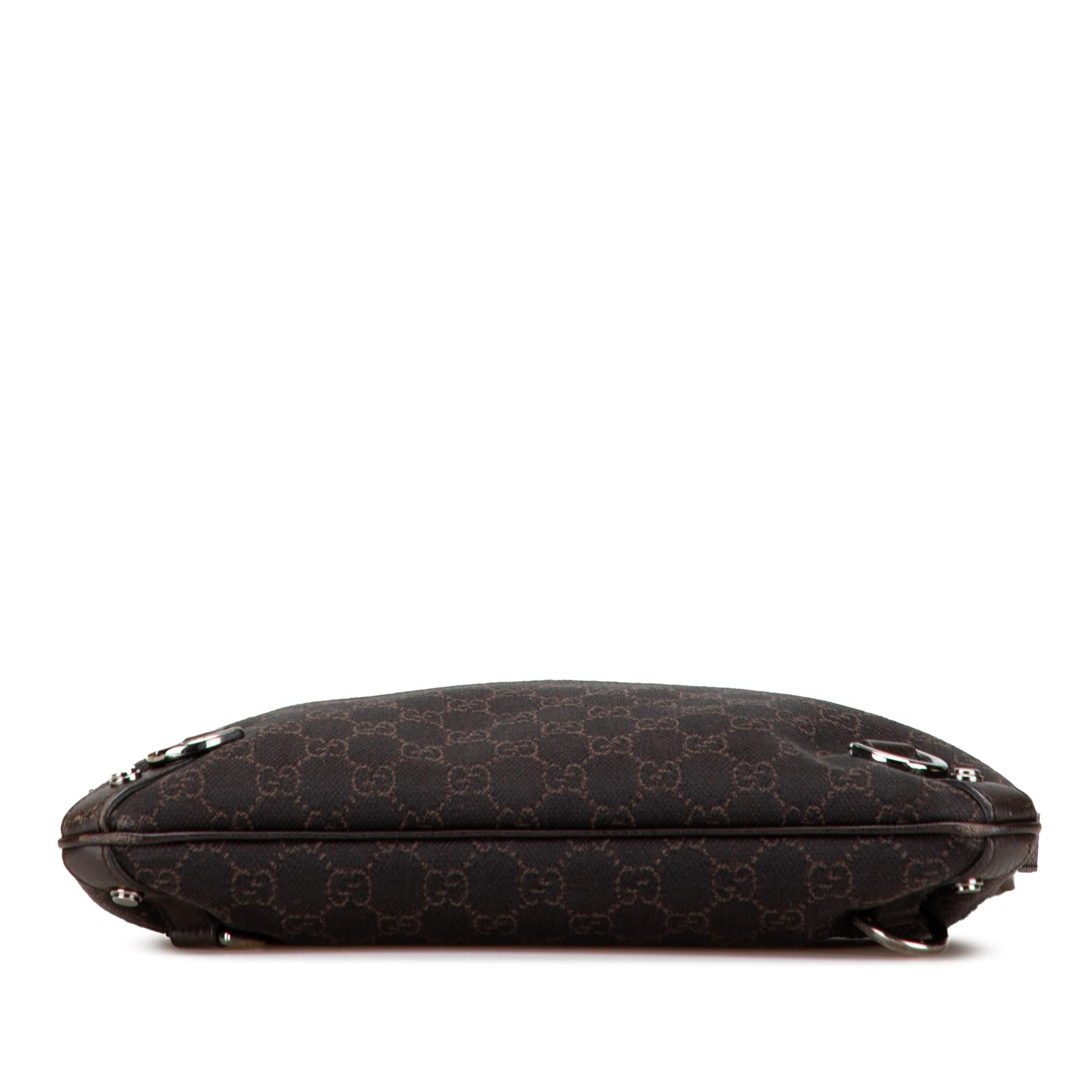 Gucci GG Denim Abbey D Ring Crossbody