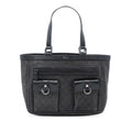 Gucci GG Denim Abbey D Ring Pocket Tote
