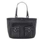 Gucci GG Denim Abbey D Ring Pocket Tote