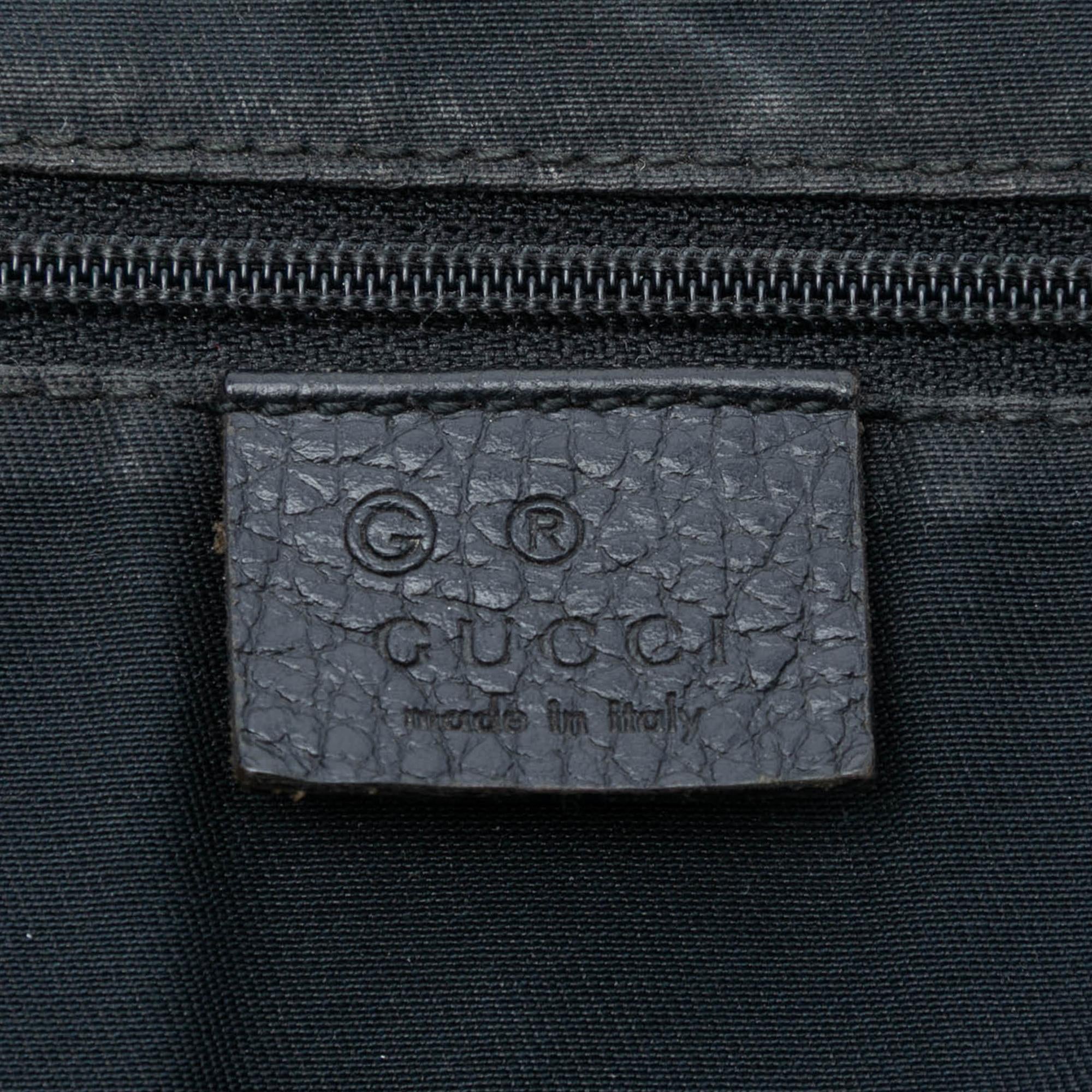 Gucci GG Denim Abbey D Ring Pocket Tote