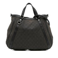 Gucci GG Denim Abbey D Ring Satchel