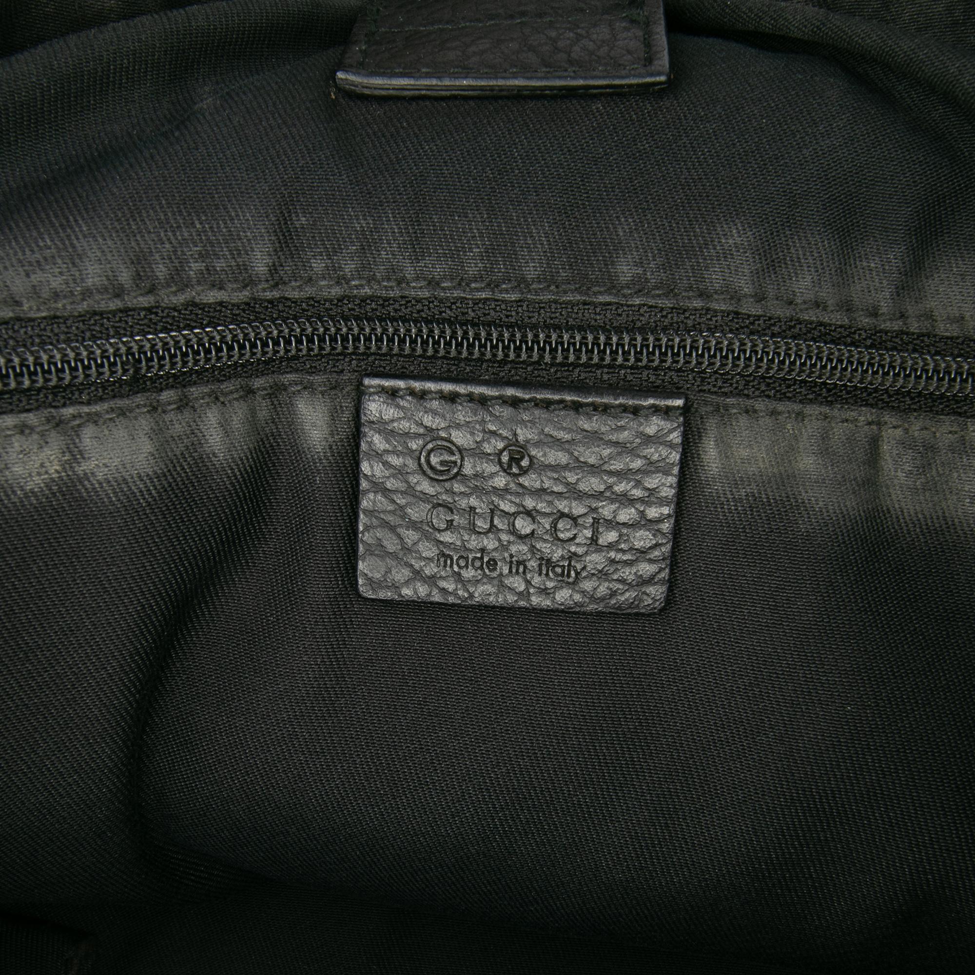 Gucci GG Denim Abbey D Ring Satchel