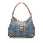 Gucci GG Denim Abbey D-Ring Shoulder Bag (SHG-34010)