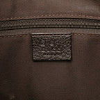 Gucci GG Denim Abbey D Ring Shoulder Bag