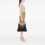Gucci GG Denim Abbey D Ring Shoulder Bag