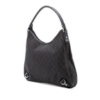 Gucci GG Denim Abbey D Ring Shoulder Bag
