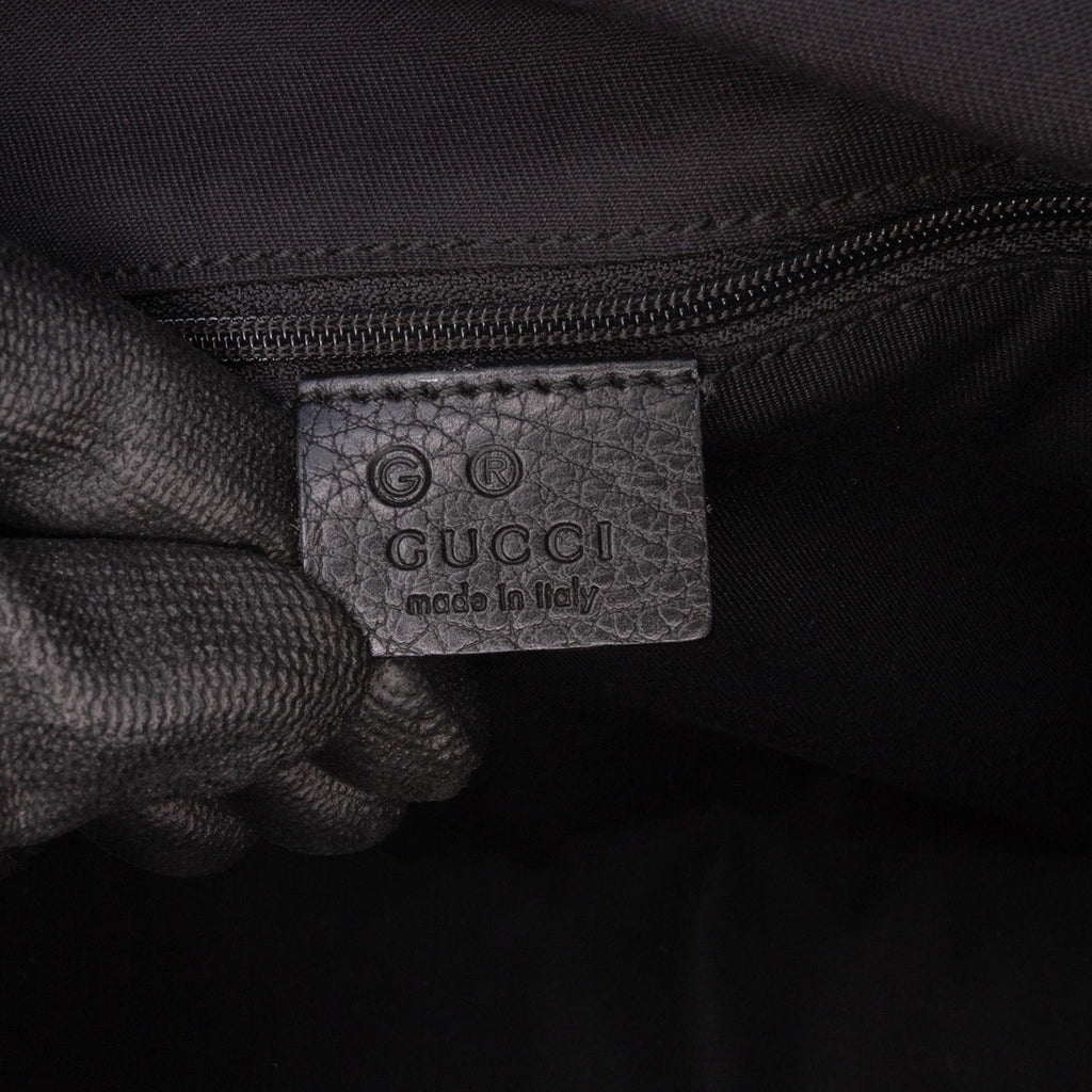 Gucci GG Denim Abbey D Ring Tote