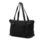 Gucci GG Denim Abbey D Ring Tote