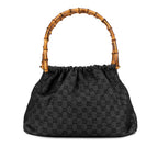 Gucci GG Denim Bamboo Handbag (SHG-XpUfPr)