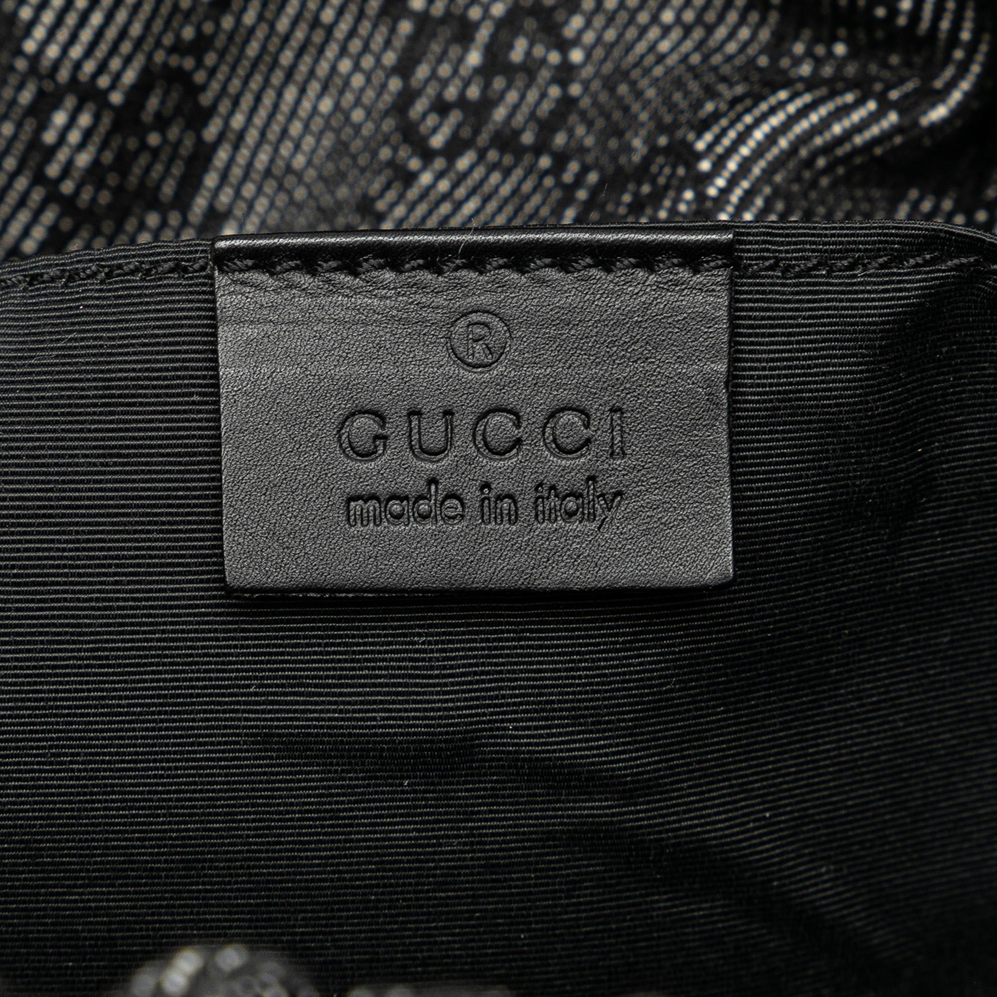 Gucci GG Denim Bamboo Handbag (SHG-XpUfPr)